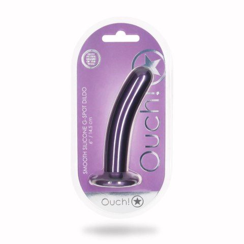 Dildo 14,5 cm - Smooth Silicone G-Spot Dildo - 6'' / 14,5 cm Ouch!