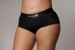 Vibrating Strap-on Brief - XL/XXL Ouch!