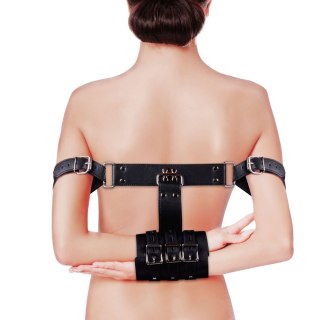 Uprząż krępująca ręce - Complete Arm Restraints - Black Ouch!