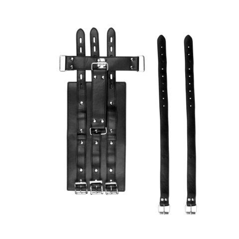 Uprząż krępująca ręce - Complete Arm Restraints - Black Ouch!