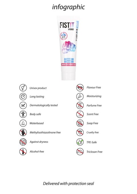 Hybrydowy Lubrykant na bazie wody i silikonu - Hybrid Lubricant - 0.8 fl oz / 25 ml Fist It