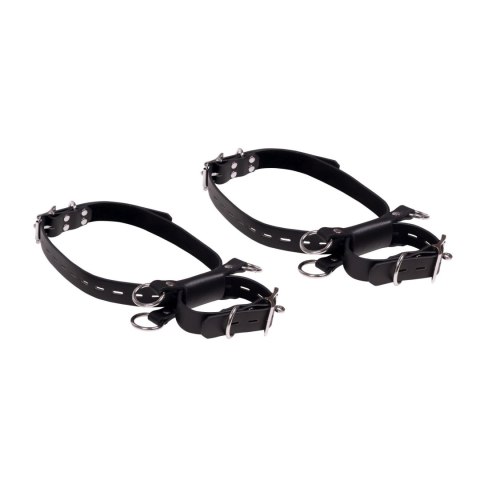 Uprzaz krępująca nogi - Kneeling Thigh Cuff Set - Black Ouch!