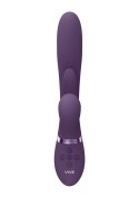 Wibrator - Kura - Thrusting G-Spot Vibrator with Flapping Tongue and Pulse Wave Stimulator Vive