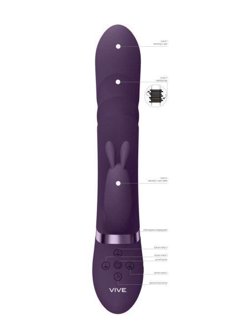 Nari - Vibrating and Rotating Beads, G-Spot Rabbit Vive