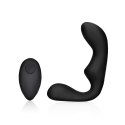 Pointed Vibrating Prostate Massager with Remote Control - Black Ouch!