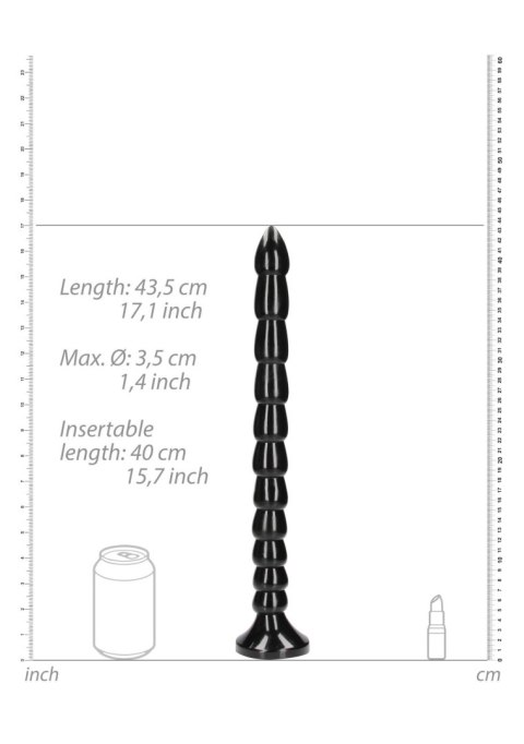 Dildo analne, Wąż 40 cm - Stacked Anal Snake - 16''/ 40 cm Ouch!