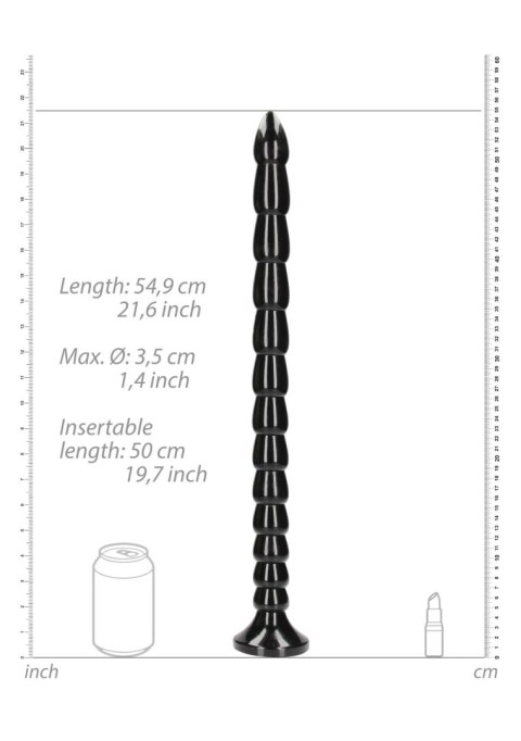 Dildo analne, Wąż 50 cm - Stacked Anal Snake - 20''/ 50 cm Ouch!