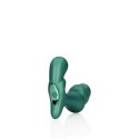 Stacked Vibrating Prostate Massager with Remote Control - Metallic Green Ouch!