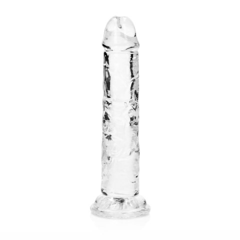 Przezroczyste dildo - Straight Realistic Dildo with Suction Cup - 6'' / 14,5 RealRock