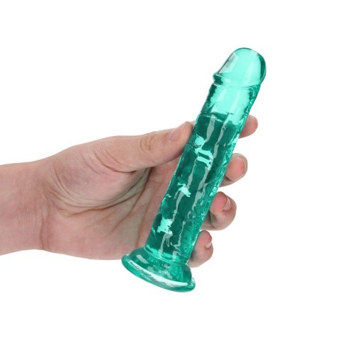 Przezroczyste dildo - Straight Realistic Dildo with Suction Cup - 6'' / 14,5 RealRock Przezroczyste dildo - Straight Realistic Dildo with Suction Cup - 6'' / 14,5 RealRock
