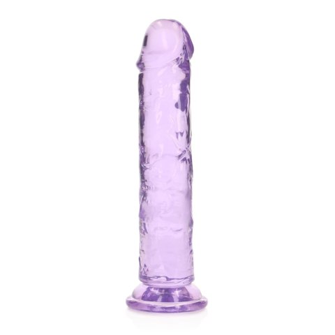 Przezroczyste dildo - Straight Realistic Dildo with Suction Cup - 7'' / 18 RealRock