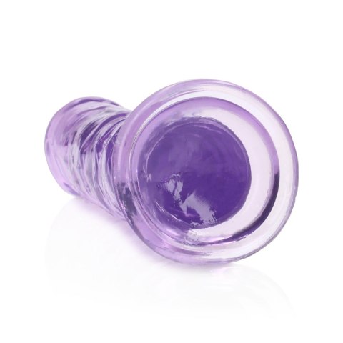 Przezroczyste dildo - Straight Realistic Dildo with Suction Cup - 7'' / 18 RealRock