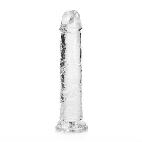 Przezroczyste dildo - Straight Realistic Dildo with Suction Cup - 7'' / 18 RealRock