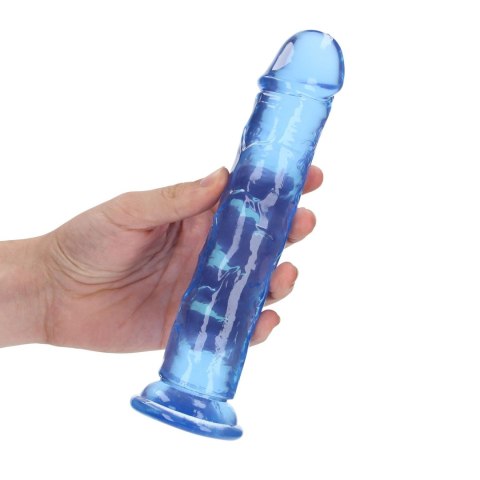 Przezroczyste dildo - Straight Realistic Dildo with Suction Cup - 8'' / 20 RealRock