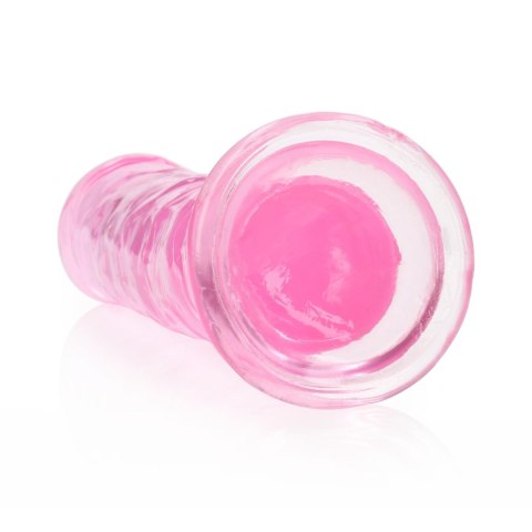 Przezroczyste dildo - Straight Realistic Dildo with Suction Cup - 8'' / 20 RealRock