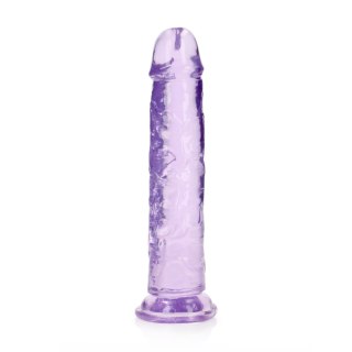 Przezroczyste dildo - Straight Realistic Dildo with Suction Cup - 9'' / 23 RealRock