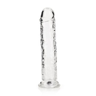 Przezroczyste dildo - Straight Realistic Dildo with Suction Cup - 9'' / 23 RealRock