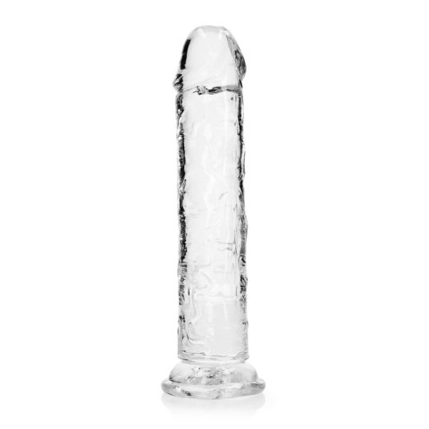 Przezroczyste dildo - Straight Realistic Dildo with Suction Cup - 9'' / 23 RealRock