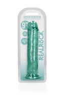 Przezroczyste dildo - Straight Realistic Dildo with Suction Cup - 9'' / 23 RealRock
