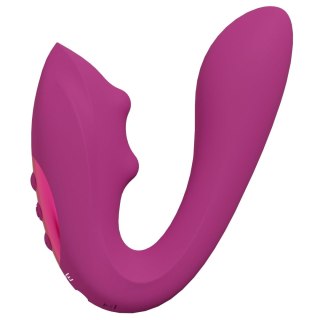 Wibrator - Yuki - Rechargeable Dual Motor - G-Spot Vibrator with Massaging Beads - Pink Vive