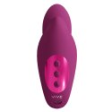 Wibrator - Yuki - Rechargeable Dual Motor - G-Spot Vibrator with Massaging Beads - Pink Vive