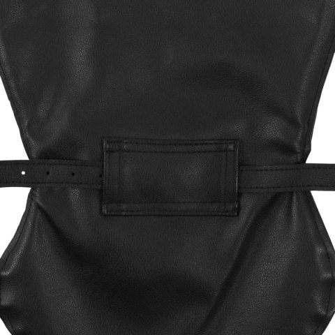 Rekaw krępujacy ręce z tyłu - Zip-up Full Sleeve Arm Restraint - Black Ouch!