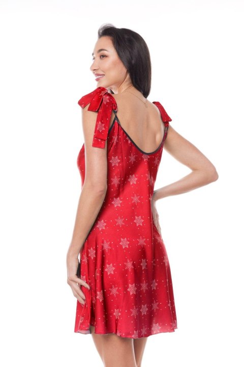 Koszulka nocna - Halka - ASTER CHEMISE RED XS Anais