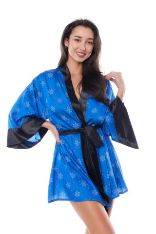 Szlafrok - ASTER ROBE BLUE L/XL Anais