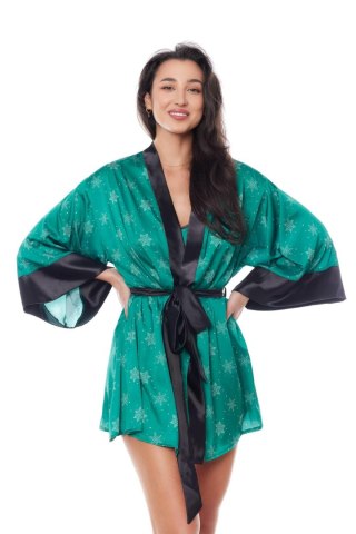 Szlafrok - ASTER ROBE GREEN S/M Anais