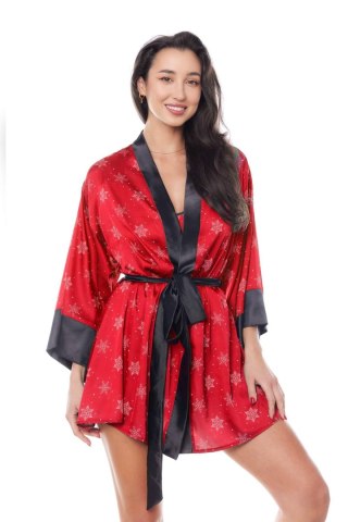 Szlafrok - ASTER ROBE RED L/XL Anais