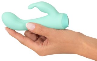 MIni Wibrator Królik - Cuties Mini Vibrator Green 4 Cuties