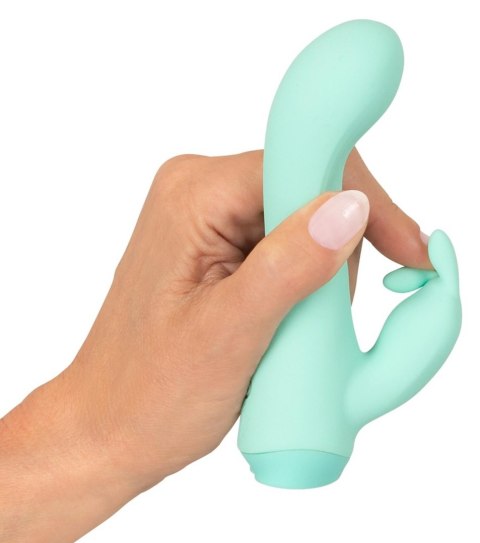 MIni Wibrator Królik - Cuties Mini Vibrator Green 4 Cuties