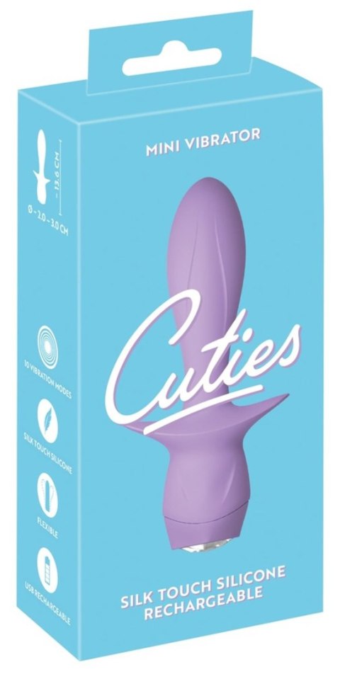 Mini Wibrator - Cuties Mini Vibrator Purple 4 Cuties