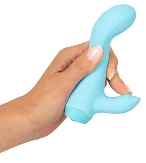 Mini Wibrator Królik - Cuties Mini Vibrator blue 4 Cuties