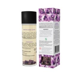 Olejek do masażu - AMETHYST SWEET ALMOND Organic Massage Oil with stones 100 ml Exsens