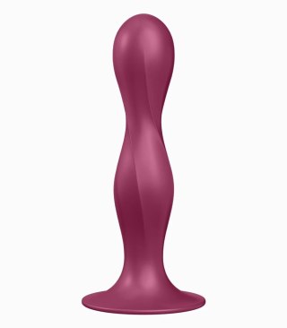 Dildo analne 2w1 - Double Ball-R (red)