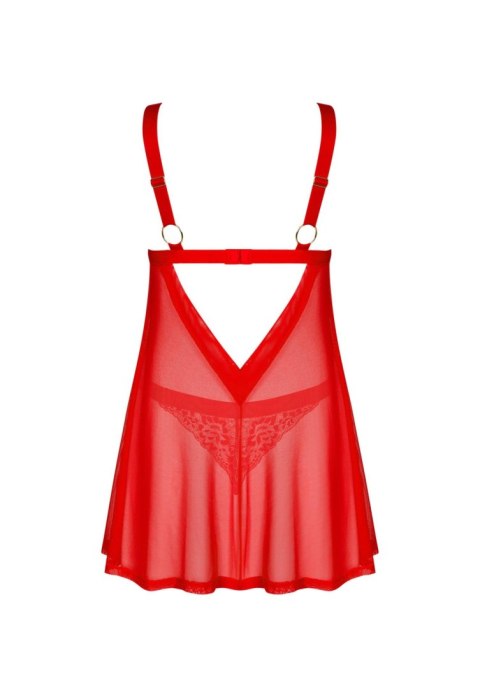 Koszulka i Stringi - Elianes babydoll i stringi XL/2XL Obsessive