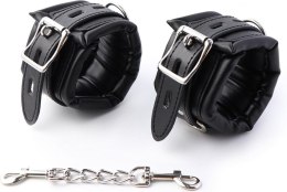 Mankiety - Fetish Fever - Cuffs with chain - Black Fetish Fever