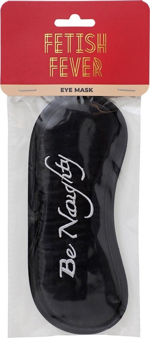 Opaska na oczy - Fetish Fever - Eye Mask - Be Noughty - Black Fetish Fever