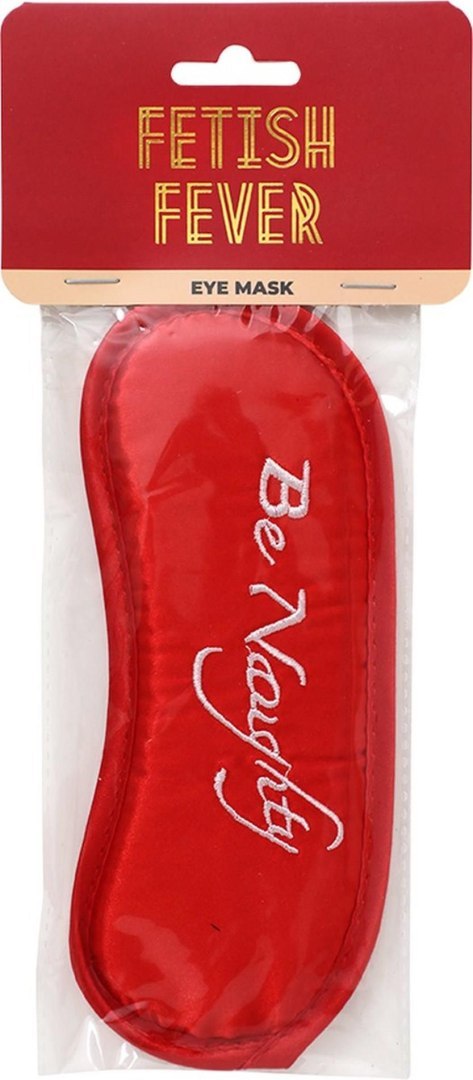 Opaska na oczy - Fetish Fever - Eye Mask - Be Noughty - Red Fetish Fever