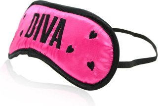 Opaska na oczy - Fetish Fever - Eye Mask - Diva - Pink Fetish Fever