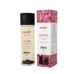Olejek do masażu - GARNET ARGAN Organic Massage Oil with stones 100ml Exsens