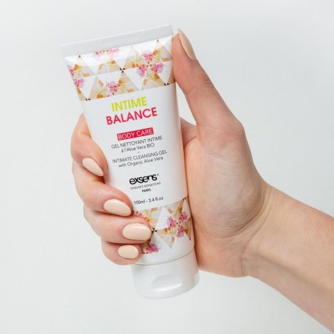 Żel do higieny intymnej - INTIME BALANCE Intimate cleansing gel 100 ml Exsens