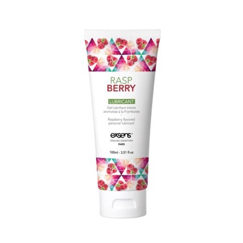 Lubrykant o smaku Malinowy - RASPBERRY Intimate lubricant 100 ml Exsens