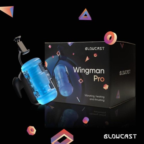 Podgrzewany masturbator z uchwytem na telefon - Wingman Pro Automatyczny Masturbator BLOWCAST