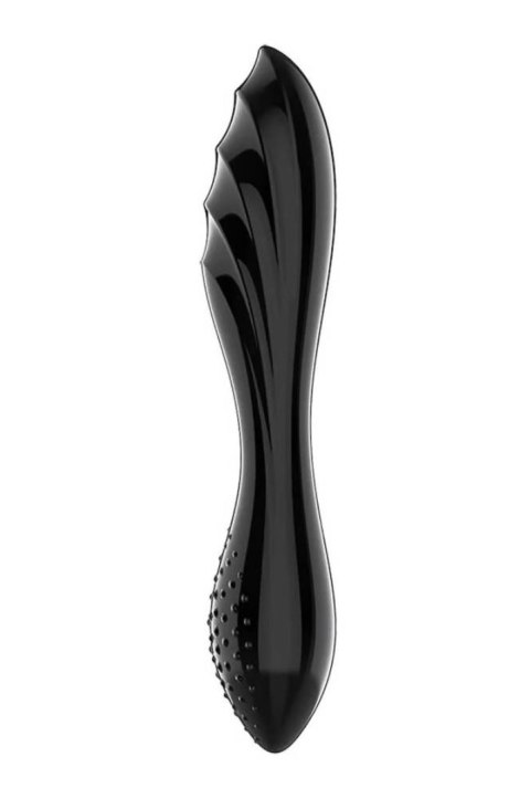 Uniwersalne Dwustronne Dildo - Dazzling Crystal 1 (black)