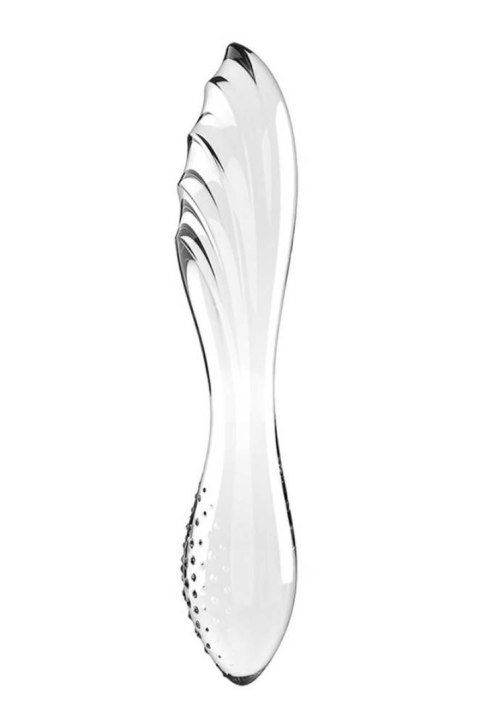 Uniwersalne Dwustronne Dildo - Dazzling Crystal 1 (transparent)