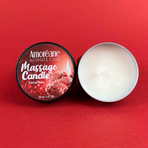 Świeca do masażu - Massage Candle Eternal Rose (30ml)