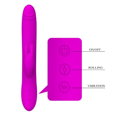 Wibrator - BYRON, 7 vibration functions, USB rechargeable Pretty Love