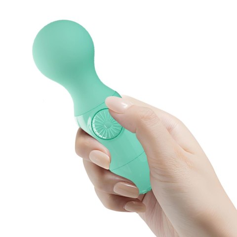 Mini masażer - Mini stick Light Green, Little Cute Vibration Pretty Love